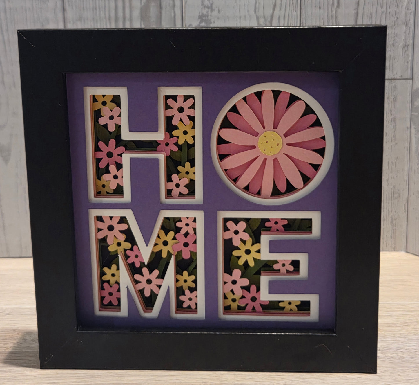 Home daisy 3d Shadowbox