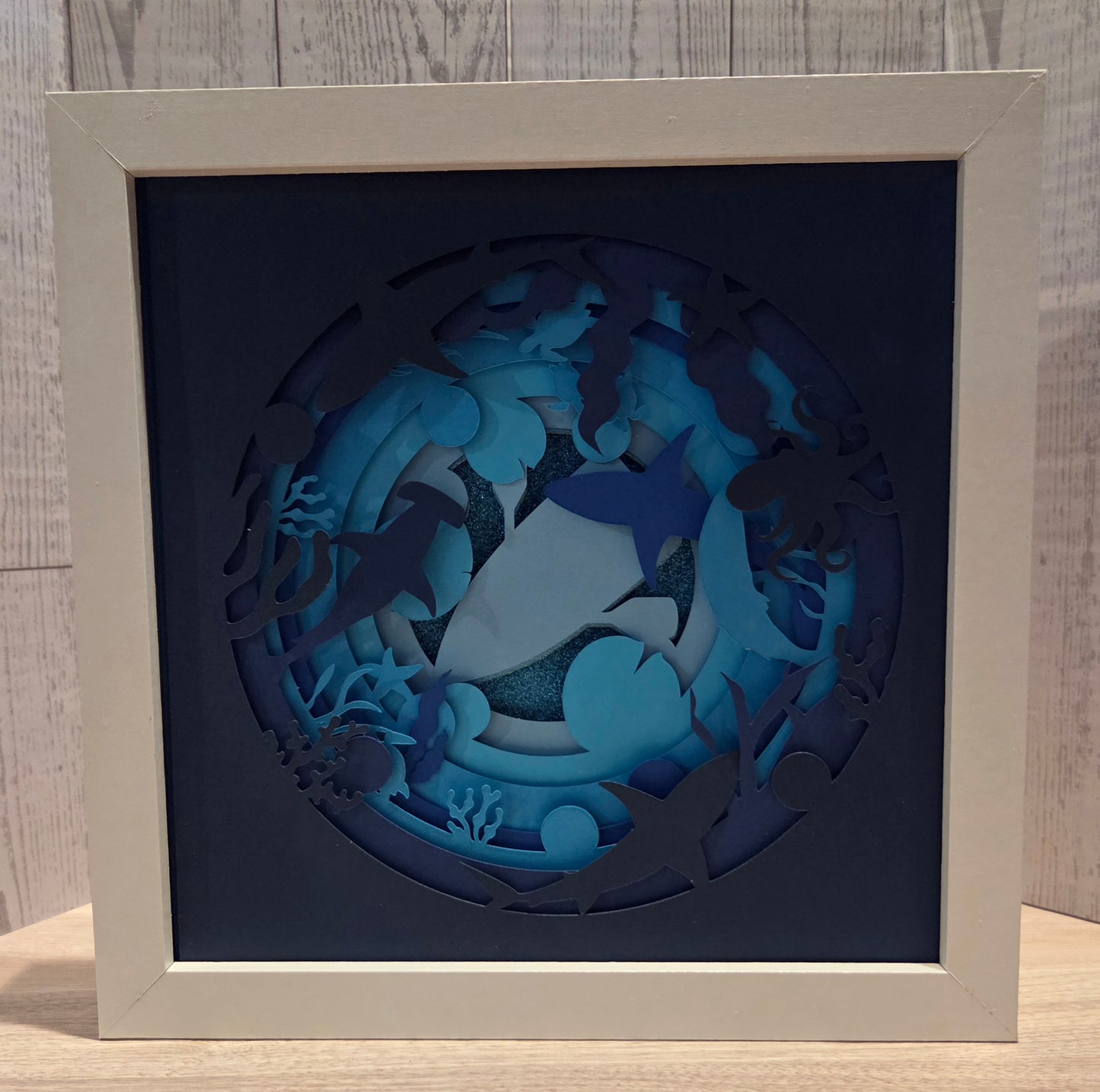 Ocean 3d Shadowbox