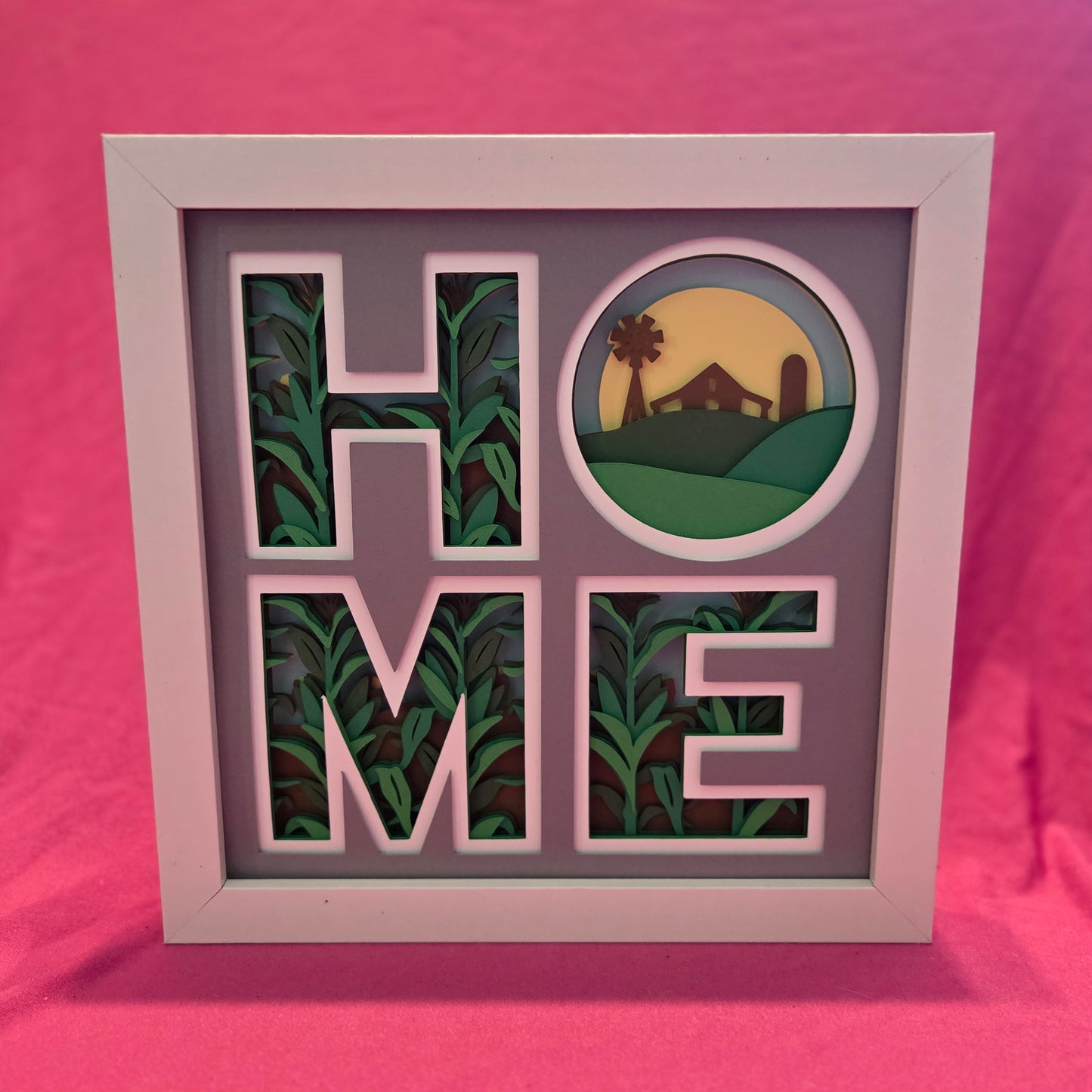 Midwest Home Shadow Box