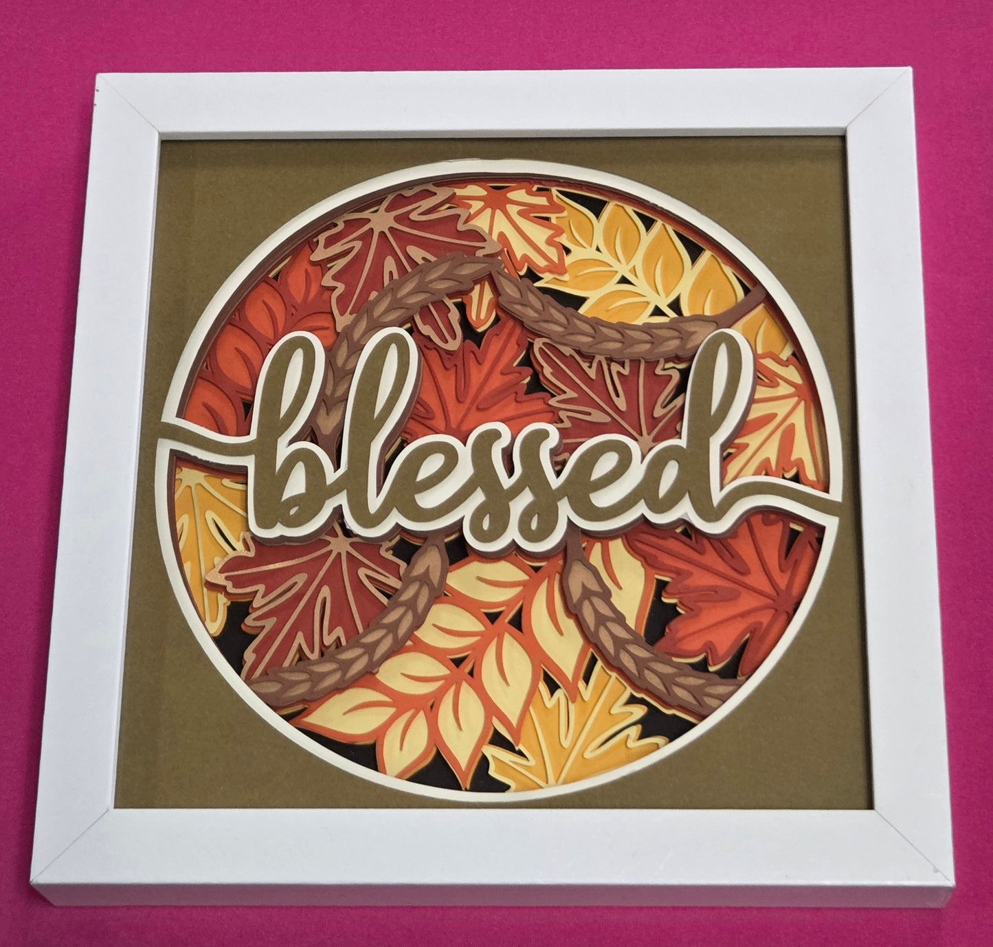 Blessed 3d Shadowbox
