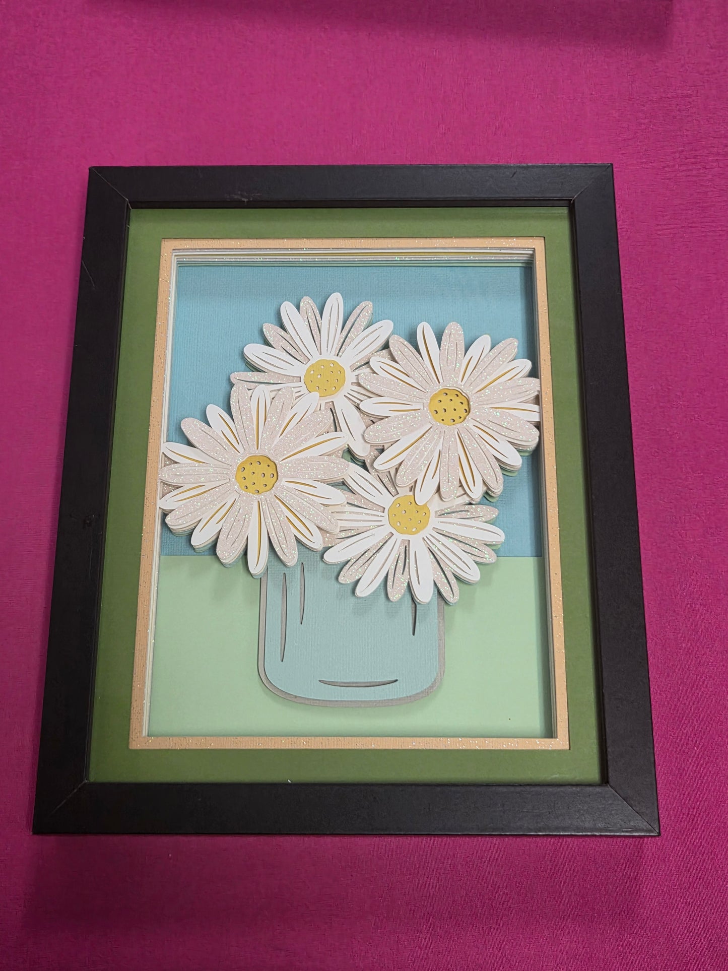 Daisy 3D Shadowbox