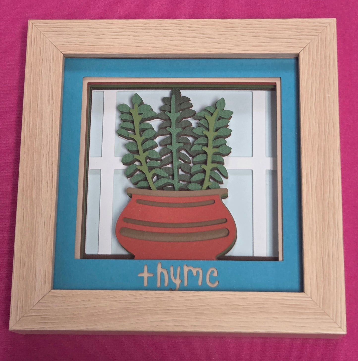 Thyme 3D Shadowbox