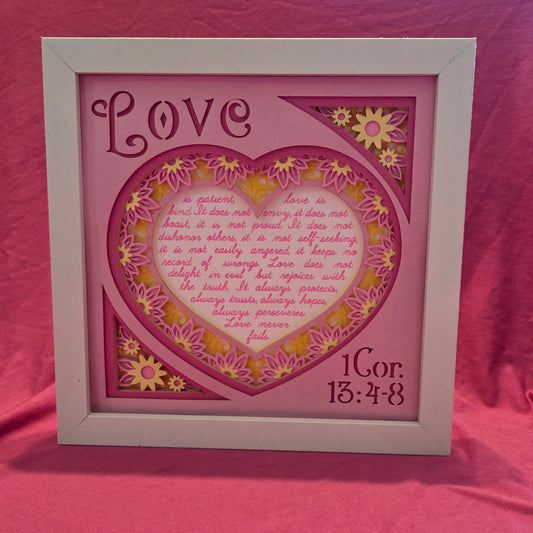 1 Corinthians Shadow Box