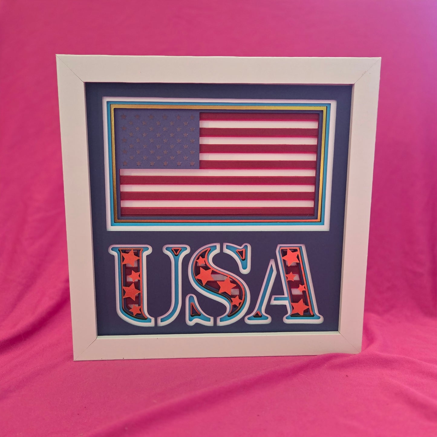 USA Shadow Box