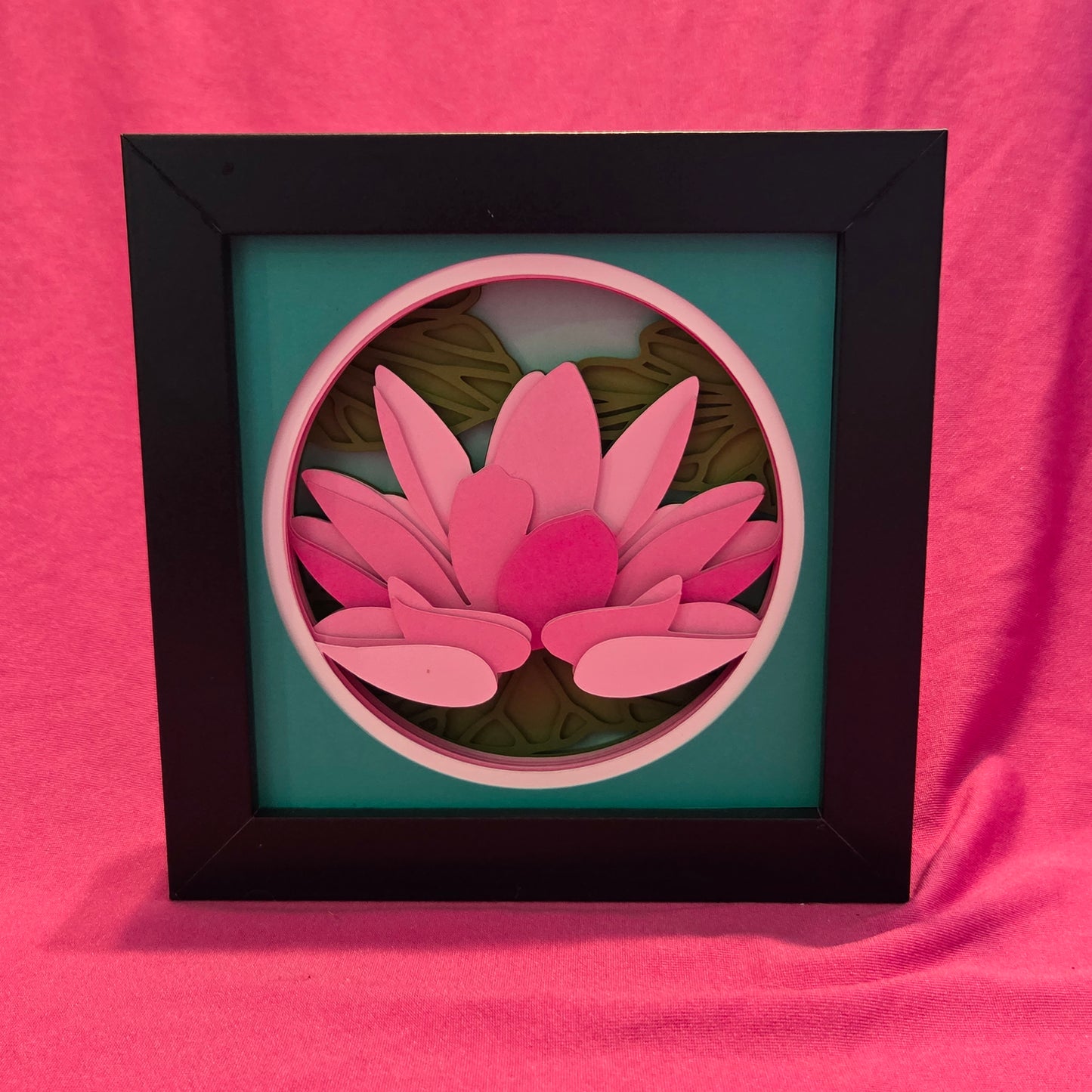Lotus Shadow Box